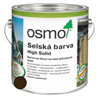 Nátěr venkovní Osmo 2607 Selská barva tmavě hnědá 2,5 l