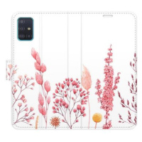 iSaprio flip pouzdro Pink Flowers 03 pro Samsung Galaxy A51