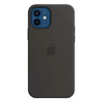 Kryt Apple iPhone 12 | 12 Pro Silicone Case with MagSafe - Black MHL73ZM/A