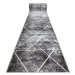 Běhoun MATEO 8031/644 geometrický, trojúhelníky - strukturální šedý