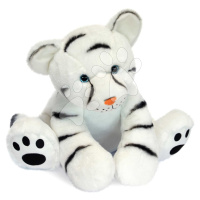 Plyšový sněžný tygr White Baby Tiger Histoire d’ Ours bílý 35 cm od 0 měsíců