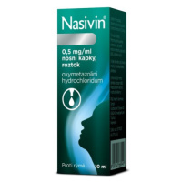 Nasivin (0,5 mg/ml nosní kapky, roztok)
