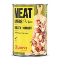 Josera Dog konz.Meat Lovers Menu Chick.with Carrot400g + Množstevní sleva