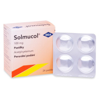 SOLMUCOL Pastilky 100 mg 24 kusů