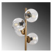 Sofahouse 28617 Designová stojanová lampa Qunsia II 130 cm zlatá