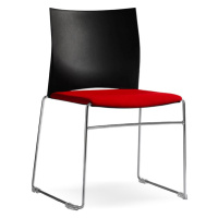 RIM - Konferenční židle WEB 001 s čalouněným sedákem