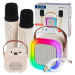 Bluetooth Reproduktor Přenosný Karaoke Rgb 2 Mikrofony Usb Sd Mini Jack