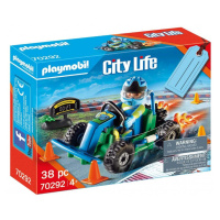 Playmobil 70292 závodník motokár