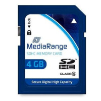 MEDIARANGE SDHC 4GB Class 10