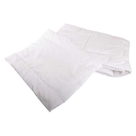 Set dětský polštář + přikrývka bavlna Komfort 45x60/90x130 bílá VESNA