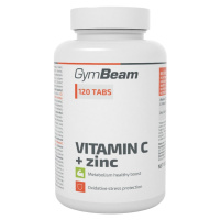 GymBeam Vitamín C+zinek 120 tablet