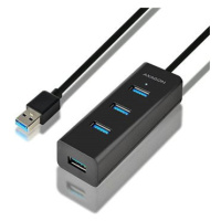 AXAGON HUE-S2BL 4-Port USB 3.0 CHARGING hub