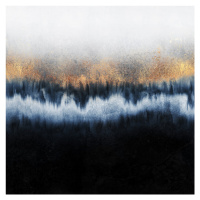 Ilustrace Golden Horizon, Elisabeth Fredriksson, 40x40 cm