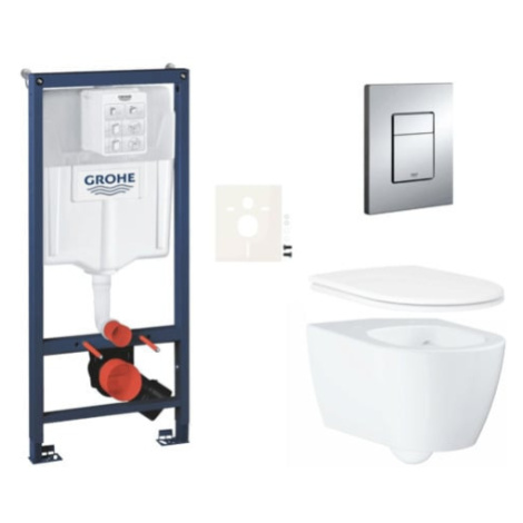 Závěsný wc set do lehkých stěn / předstěnová montáž Grohe Essence SIKOGRSESE