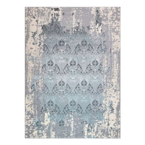 Kusový koberec Core W3824 Ornament Vintage cream/grey and blue FOR LIVING