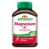 JAMIESON Hořčík+vitamín B6 s bisglycinátem tbl.50