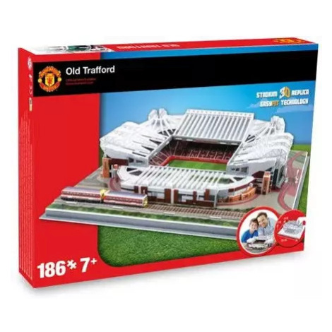 3D puzzle Nanostad: UK - Old Trafford fotbalový stadion Manchester United