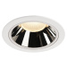 SLV BIG WHITE NUMINOS DL XL vnitřní LED zápustné stropní svítidlo bílá/chrom 3000 K 20° 1004023