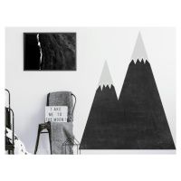 Yokodesign Nálepka na zeď - tabule - Zasněžené hory