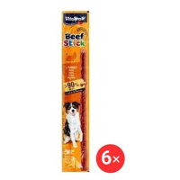 Vitakraft Dog pochoutka Beef Stick salami Turkey 6 × 1 ks