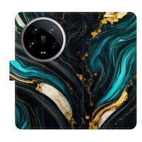 iSaprio Flip pouzdro Dark Paint pro Xiaomi 14 Ultra