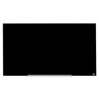 nobo Skleněná bílá tabule WIDESCREEN, 57'' - š x v 1264 x 711 mm, černá