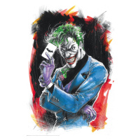 Umělecký tisk Joker - Defeat Batman, (26.7 x 40 cm)