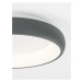 NOVA LUCE stropní svítidlo ALBI šedý hliník a akryl LED 32W 230V 3000K IP20 stmívatelné 8105615