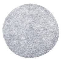 Koberec šedý melírovaný kruhový ? 140 cm DEMRE, 122359