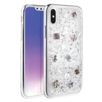 Kryt UNIQ Lumence Clear iPhone Xs Max silver (UNIQ-IP6.5HYB-LUMCSIL)