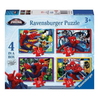 Ravensburger 4v1 Spider-Man 12,16,20,24 dílků