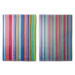 Sada 2 bavlněných utěrek Remember Purple Stripes, 70 x 50 cm
