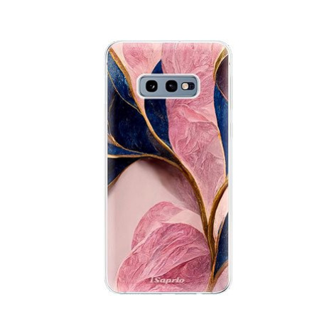 iSaprio Pink Blue Leaves pro Samsung Galaxy S10e