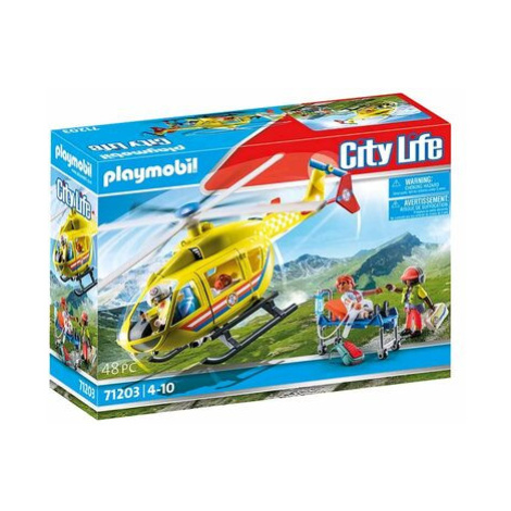 Playmobil City Life 71203 Záchranářský vrtulník