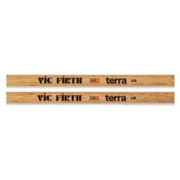 VIC-FIRTH 5BT American Classic Terra Series Drumsticks, Wood Tip