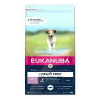 Eukanuba Dog Puppy&Junior Small&Medium Grain Free 3kg sleva