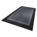 Kusový koberec Basic 105486 Black 120x170 cm