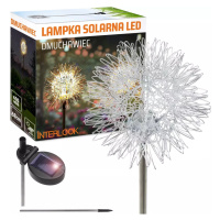 FLD-28-W | Solární zahradní lampa LED Dandelion | 68 cm, 600 mAh