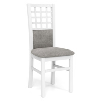 Jídelní židle MUFRID 3, světle šedá/bílá