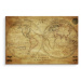 MyBestHome BOX Plátno Historická Mapa Světa Z 19. Století Varianta: 100x70