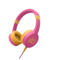 Energy Sistem Lol&Roll Pop Kids Headphones Pink, navržená speciálně pro děti, omezením hladiny z