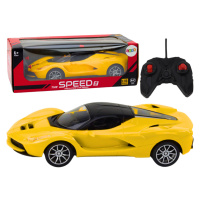 mamido  RC auto 1:16 Sportovní žlutý dálkově ovládaný model