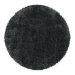 Ayyildiz koberce Kusový koberec Fluffy Shaggy 3500 grey kruh - 120x120 (průměr) kruh cm
