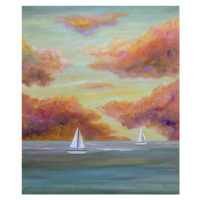 Ilustrace Autumn Sailing, Angeles M. Pomata, 33.4 × 40 cm