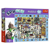 TREFL - Puzzle s hledáním obrázků Spy Guy: Muzeum 100 dílků