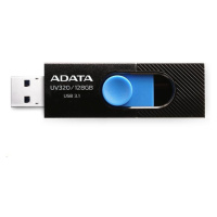 ADATA Flash Disk 64GB USB 3.1 Dash Drive UV320, Black/Blue