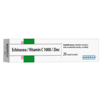 Echinacea/vitamin C 1000/zinc Generica Eff.tbl.20