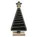 Vánoční dekorace stromek KL-21X14 černý