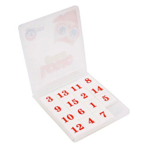 MIKRO TRADING - Logická hra - Seřaď čísla od 1 do 15 v plastové krabičce