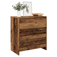 vidaXL Příborník old wood 70 x 41 x 75 cm kompozitní dřevo